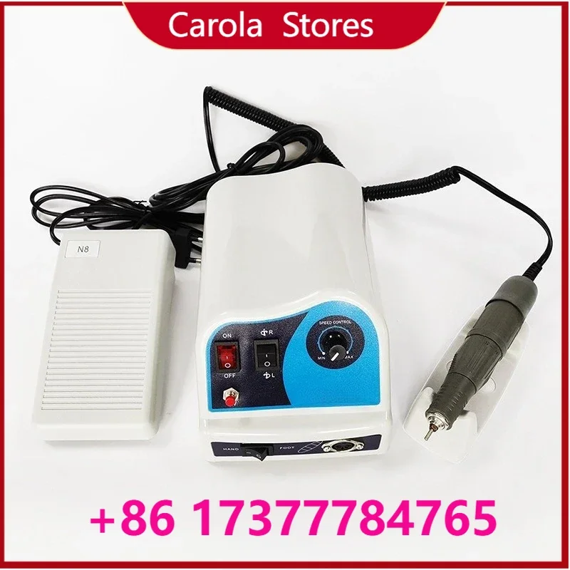 N8 H37L Nail Drill Handpiece 35000RPM High Speed Sanding Handle Portable Nail Jewelry Polishing Sander