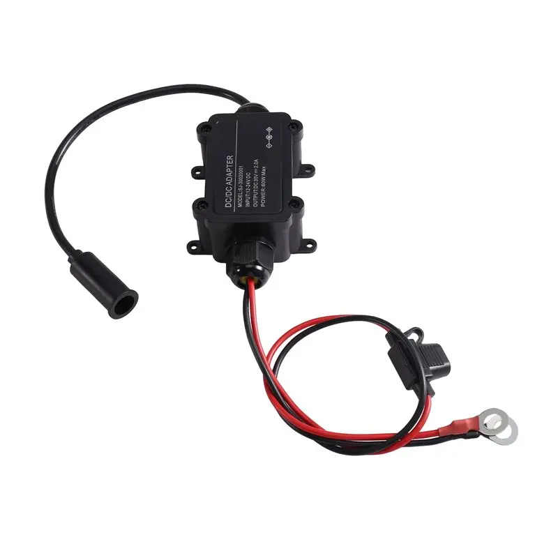 RV Terminal Boost Power Cable 12/24V To 30V For Starlink Mini Car Charger For Vehicles, Rvs And Boats-A97E