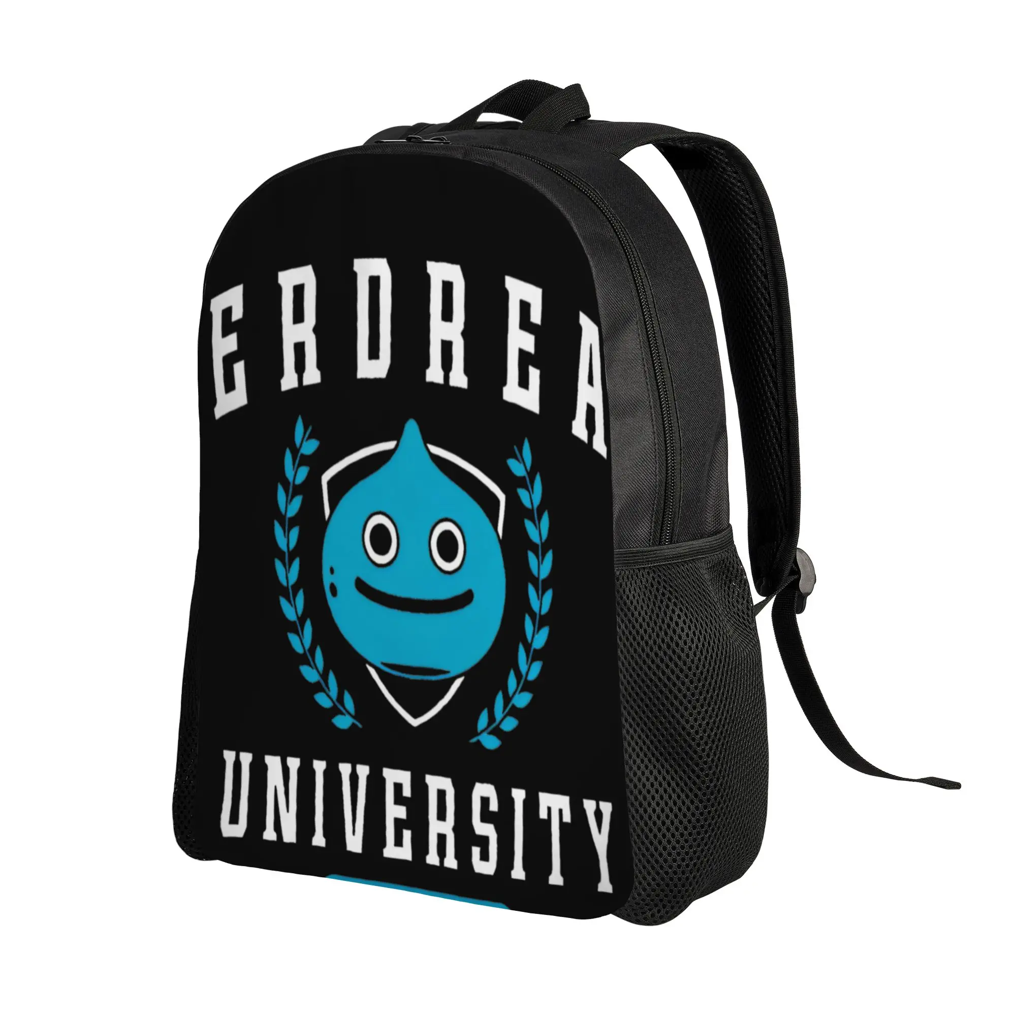 Erdrea Slime University Emblem Backpack  Student Polyester Hiking Backpacks Lightweight Casual School Bags Rucksack