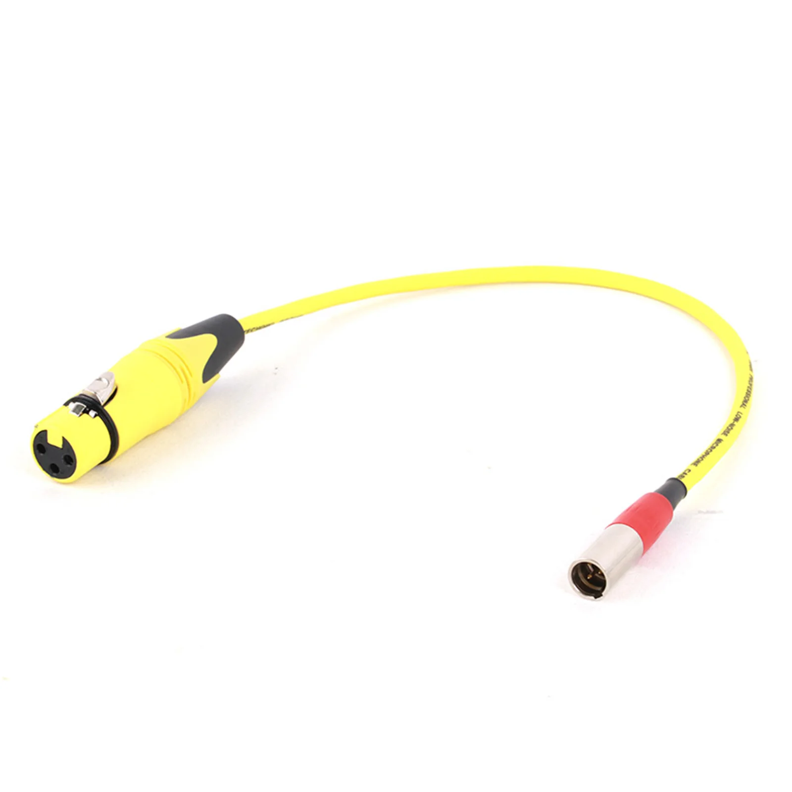 0.3M-15M 3PIN XLR Colored Baking Paint Male/Female Connector to Mini XLR 3Pin Male/Female Cable for Blackmagic Pocket Cinema 4k