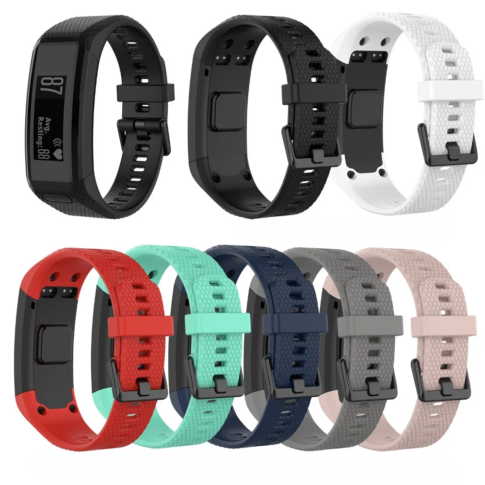 Silicone Strap For Garmin vivosmart hr Watch Band Soft smartwatch Sport Bracelet Wristband For Garmin vivosmart hr Watchband