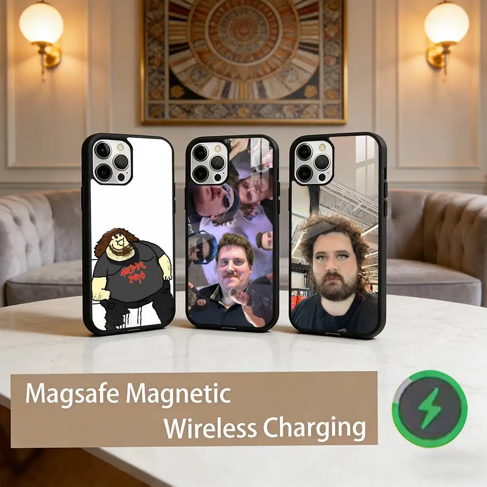 

D-Drachenlord Rainer Winkler Phone Case For iPhone17,16,15,14,13,12,11 Plus,Pro Max Magnetic For Magsafe Wireless Charging