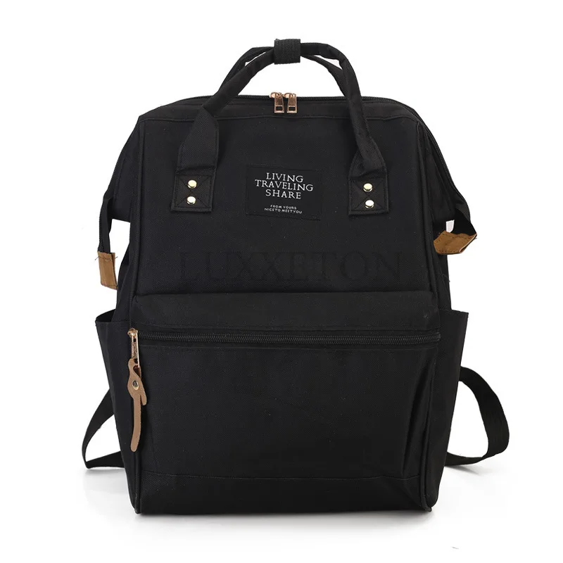 Japanese Style Simple Backpack Oxford Waterproof Backpack Inch Laptop Bag Fashionable Girl Boy School Bag