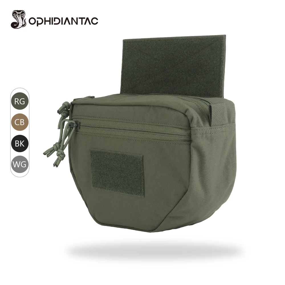 

OPHIDIANTAC Прочный подсумок-«жучок» для крепления на нагрудный жилет/платформу, аксессуары для охоты