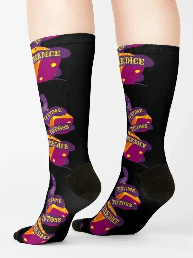 عجلة الوقت مروحة الفن وقت إرم النرد الجوارب هدية مضحكة كرة القدم الصالة الرياضية الرجال الجوارب النسائية #4