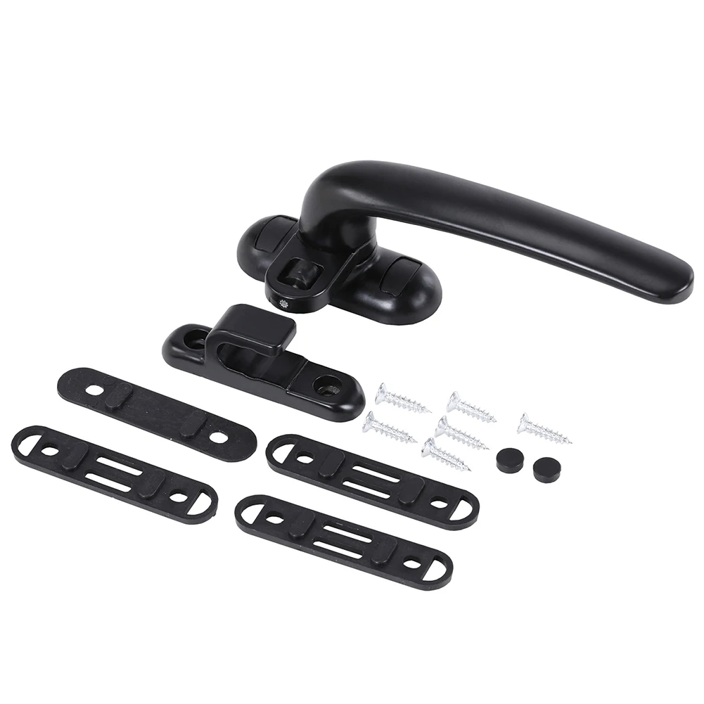 Window Handles Lock Aluminum Alloy Universal Sash Unlock Handle Lock Buckle Anti-Theft Home Improvement Window Hardware