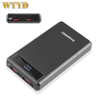 HAWEEL DIY 6 x 18650 Battery 24W Fast Charge Power Bank Box Case with Display, Not Include Battery