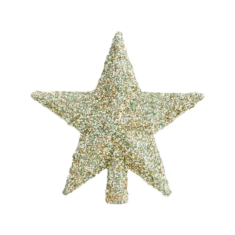 Sparkling Star Tree Topper Traditional Christmas Tree Toppers Decoration Star Treetop Ornaments Holiday Decoration For Christmas