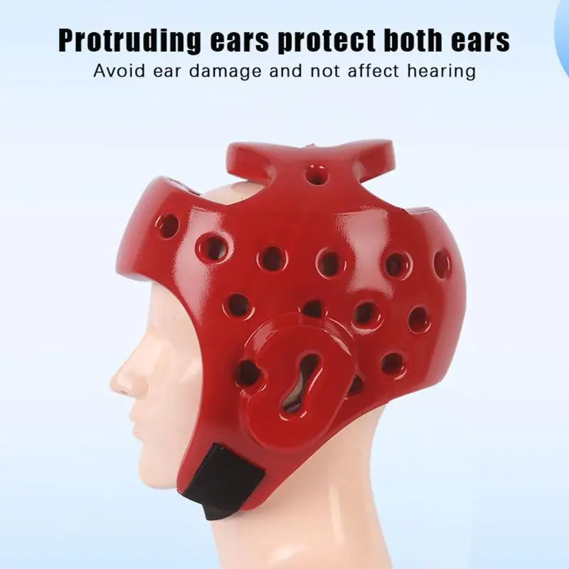 

New Martial Arts Headgear Taekwondo Helmet Impact Resistant Foam Padded Head Protection for Sports Fitness