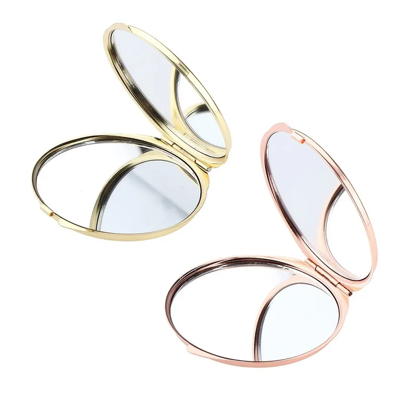 L305 Compact Makeup Mirror Cosmetic Magnifying Portable Make Up Mirrors for Purse Travel Bag Home Office Mirror Compact