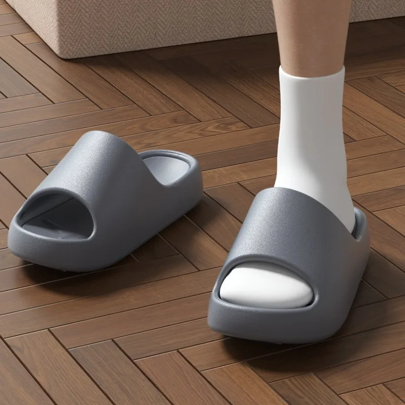 

MEOD тапочки из ЭВА на массивной платформе, женские летние модные пляжные сандалии на толстой подошве, женские однотонные нескользящие домашние и уличные шлепанцы