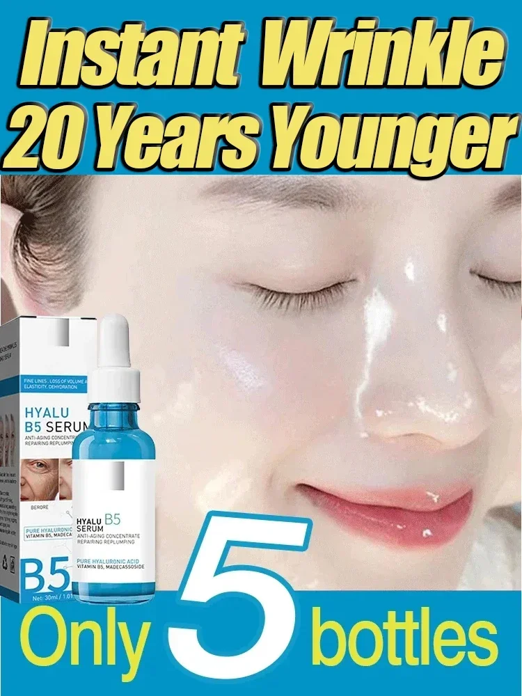 Anti-Ageing Anti-Wrinkle Facial Moisturizing Serum Remove Facial Wrinkles Fine Lines Around The Eyes Crow's Feet Neck