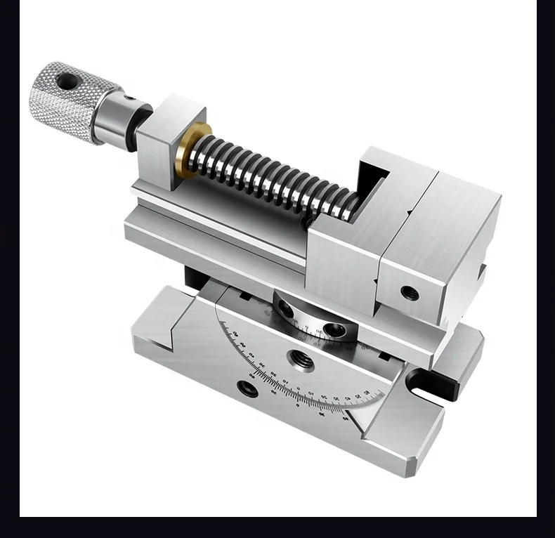 Torno de ângulo de 2 polegadas e 3 polegadas CHM 80 Torno de ferramenta universal de precisão para máquinas CNC Ventiladores de fresadora de precisão OEM personalizáveis