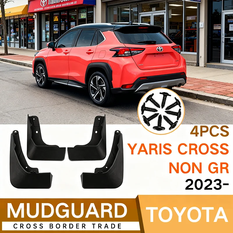 

Для Toyota Yaris Cross Non GR 2023-2025 низкопрофильное автомобильное крыло, автомобильные аксессуары, универсальное украшение на крыло