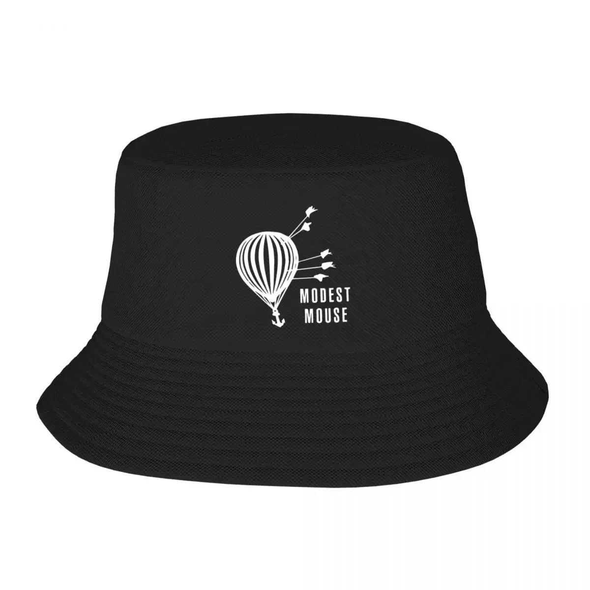 New Modest Mouse Good News Before The Ship Sank Combined Album Covers (Dark) Bucket Hat Icon Funny Hat Hat For Men Women's