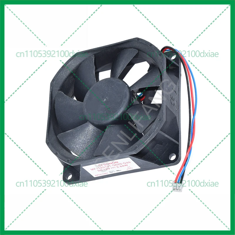 

Новый охлаждающий вентилятор для проектора SUNON MF75251V1-Q020-G99 7525 DC 12 В 3,6 Вт 75x75x25 мм с тремя проводами