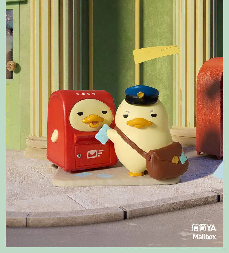 Original POPMART Blind Box Mini DUCKOO City Walk Serie Modische Ornament-Figur Trendiges Sammlerstück Dekoratives Geschenk – Detail 10