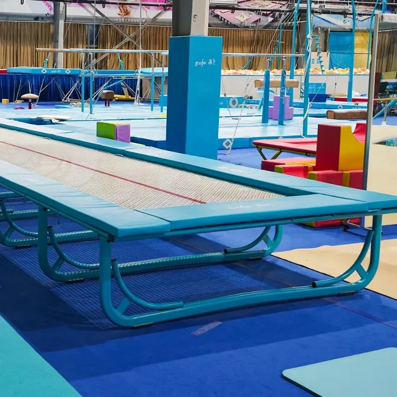 Gaofei Gymnastic Trampoline Tumble Track Long Tumbling Trampoline Track  For Gymnastic Training For Competition