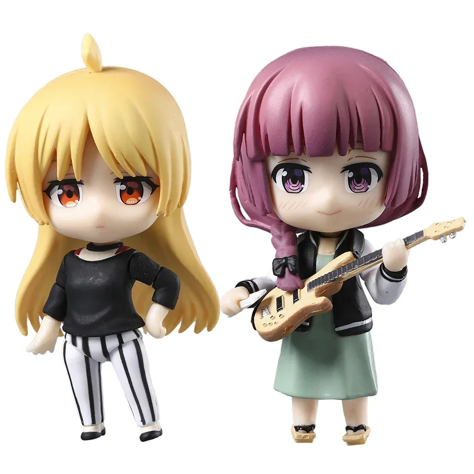 Bocchi the Rock! Seika Ijichi 2307 Kikuri Hiroi 2269 Cartoon Kawaii Q Version Doll Action Figure Toy