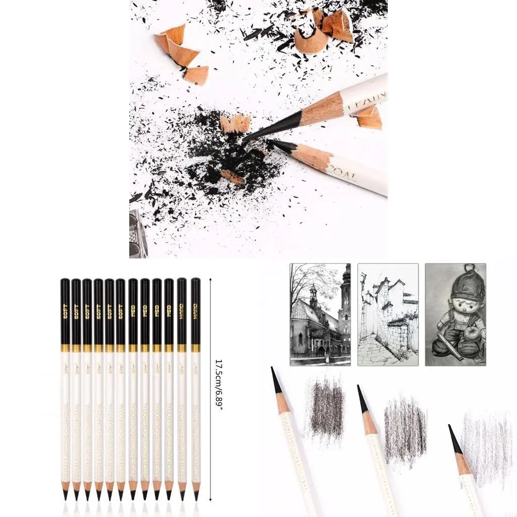 

M5TB 12pcs Professional Sketch Pencils Salkal Pencils для начинающих детей.