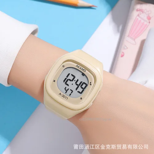Imagen 2 del producto Reloj deportivo Digital para niños, relojes de moda para niños, reloj Digital LED para niños, reloj de pulsera para estudiantes, correa de silicona