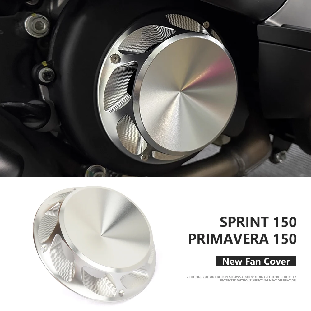 

Motorcycle Accessories Engine Cover Fan Cover Protector Radiator Guard For Vespa Sprint150 Sprint 150 Primavera 150