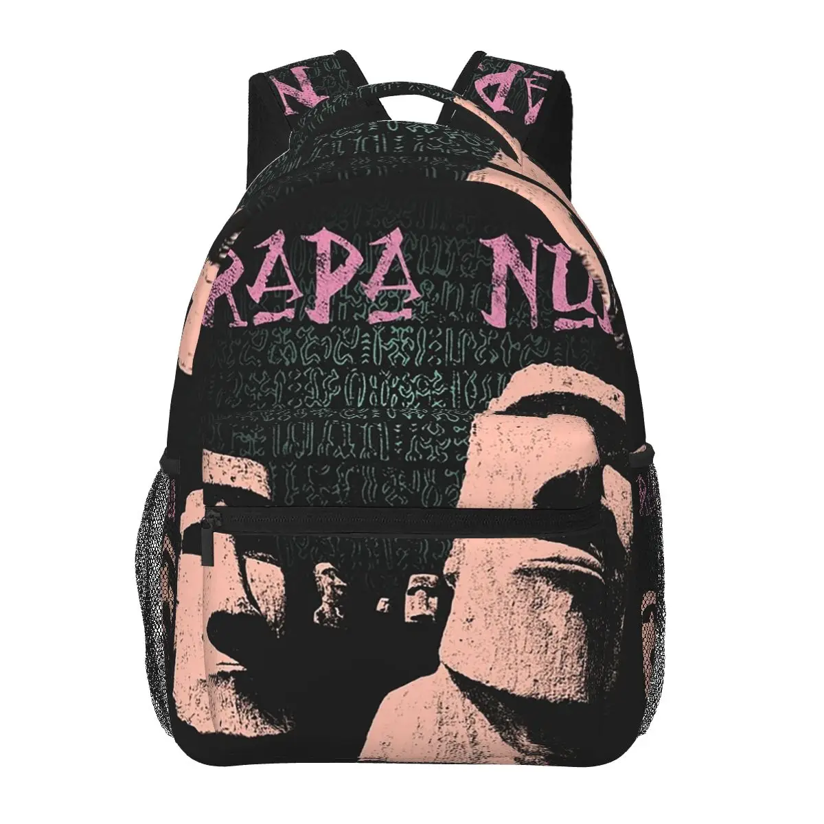 Rapa Nui Easter Island Backpacks Boys Girls Bookbag Students School Bags Cartoon Laptop Rucksack Shoulder Bag Large Capacity