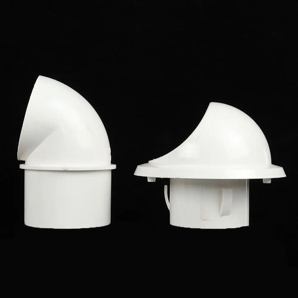 PVC Wall Ceiling Air Vent Ducting Ventilation Exhaust Grille Cover Home Tube Outlet Vent Cap