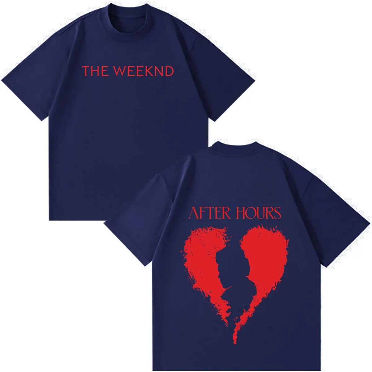 The Weeknd After Hours Til Dawn Tour 2026 Print T-shirts Men Women Fashion T Shirt Casual Short Sleeve Aesthetic Trend T-shirts