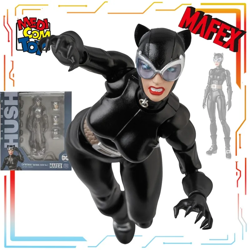 

Medicom Toy MAFEX Finished Product Movable Exquisite Doll Series Cat Girl HUSH Ver Anime Action Toys Model Festival Gift for Boy