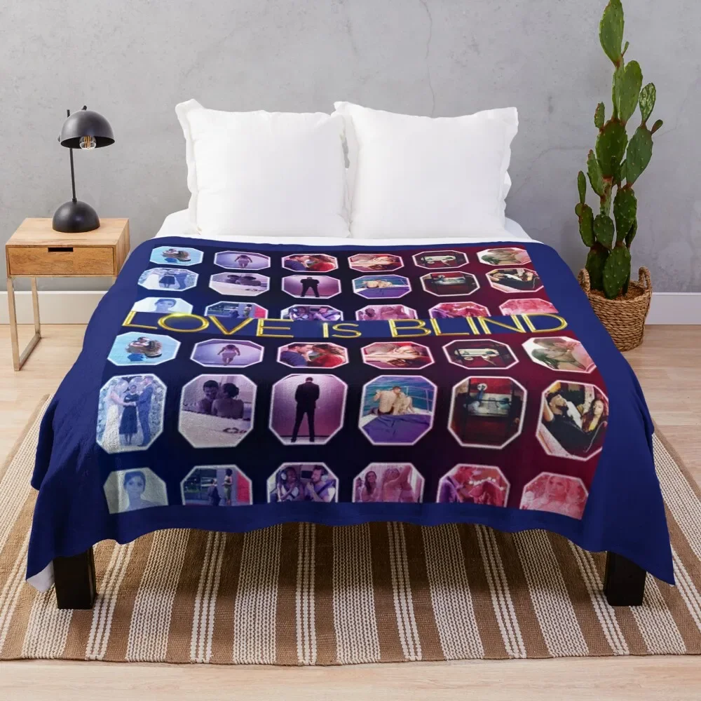 

Love Is Blind 12 Throw Blanket heavy to sleep Polar Sofa Warm Blankets