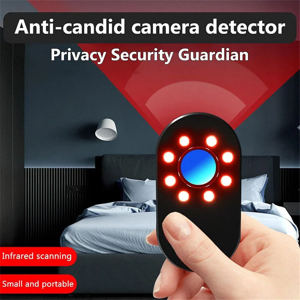 Mini Camera Detector Device To Find Camera and Video Device LED Cam Hotel Anti-peeping Infrared Finder Signal Tracker Detectors