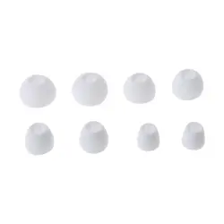 4 Pairs Soft Silicone Earphone Case In Ear Earbuds Cover Eartips Replacement for Sennheiser Headphone