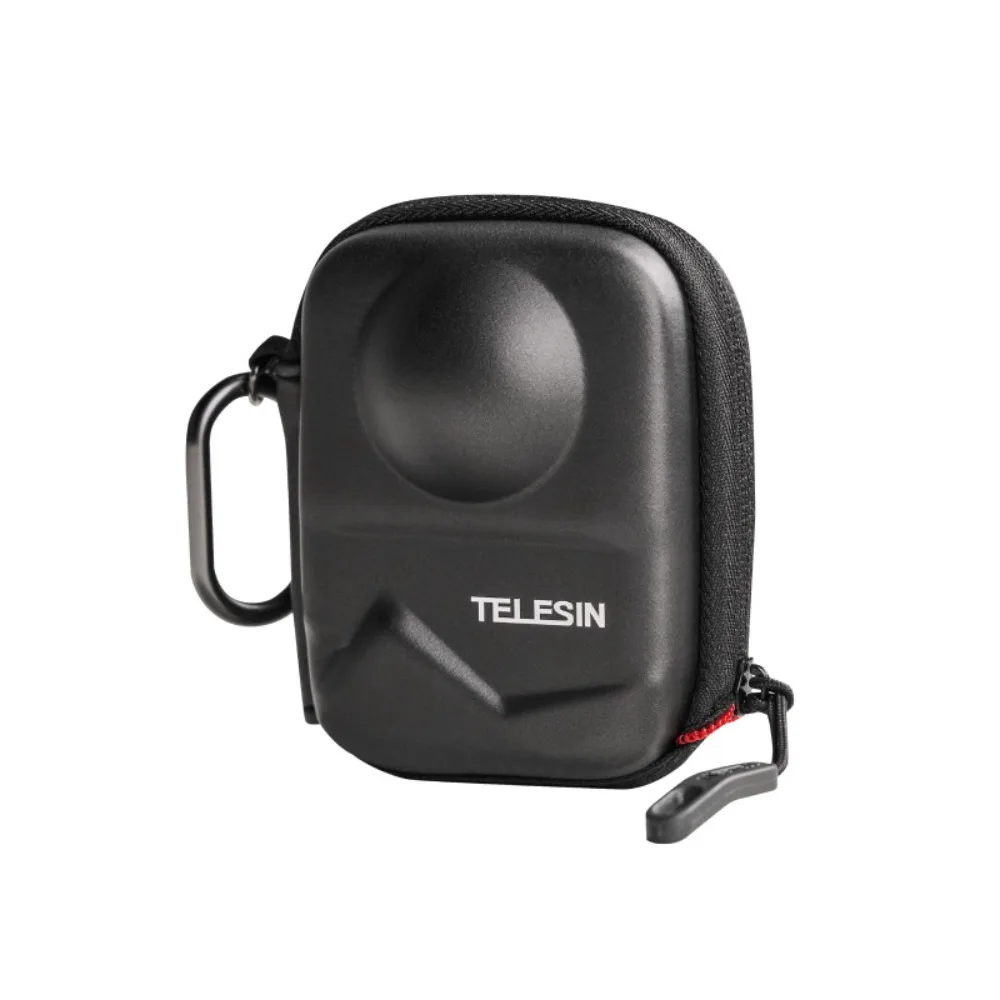 

Waterproof Storage Bag with Hook PU Leather Carrying Case Shockproof Portable Protective Cover for DJI Osmo 360 Outdoor