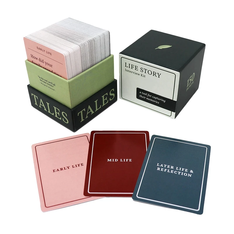 

150 шт., набор для интервью «История жизни»