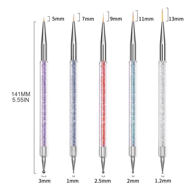 UV Gel Schilderen Design Brush Pen Dotting Pen Brush Art Tools Drop Shipping