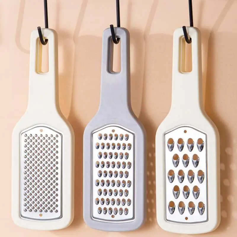 3 In 1 Carrot Grater Multifunctional Vegetable Cheese Chopper Uniform Cutting For Fast Kitchen Tasks