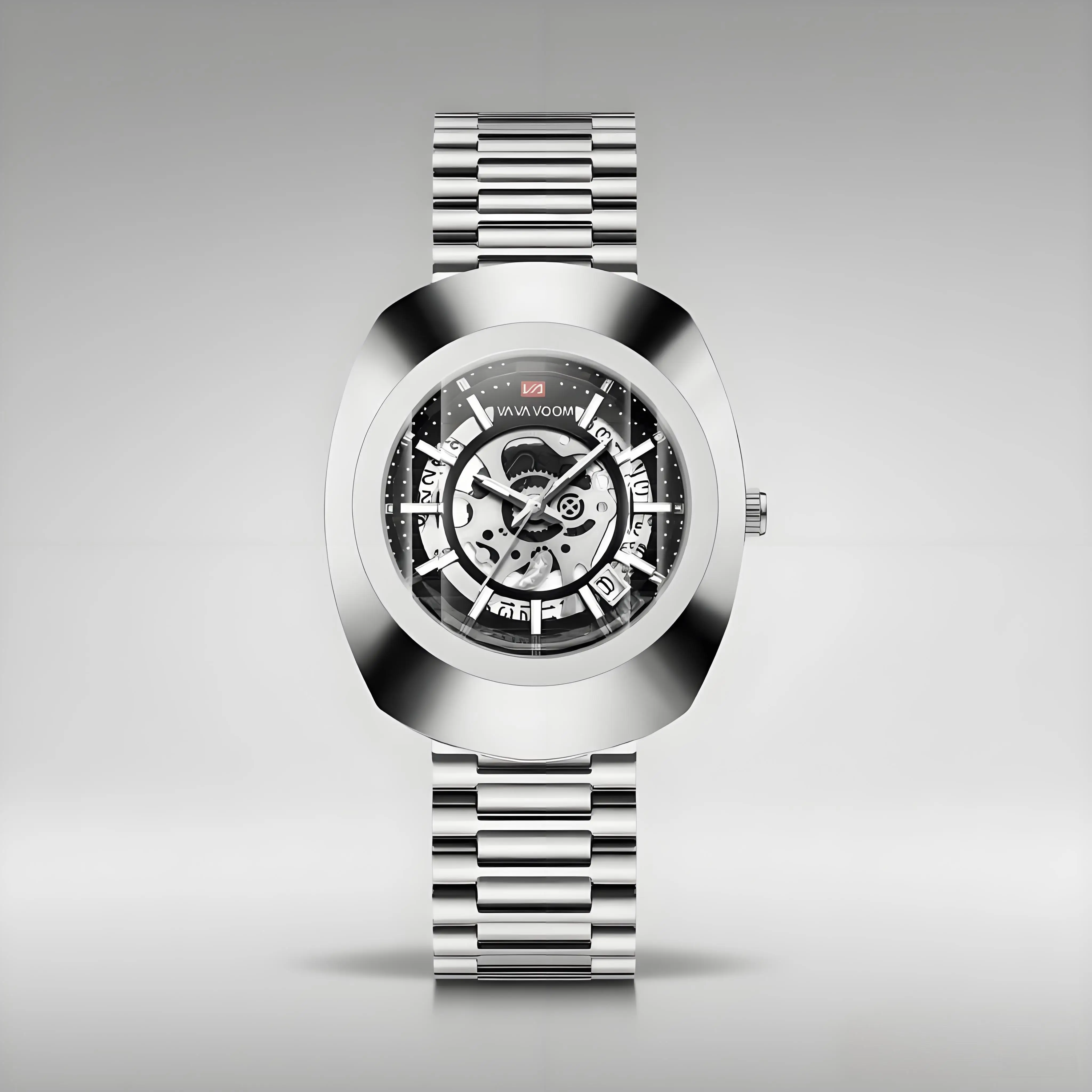 ذكر عارضة شعبية الميكانيكية ساعة اليد برميل على شكل تصميم كوارتز ساعة الرجال اليومية مكتب الأعمال بدقة ساعة