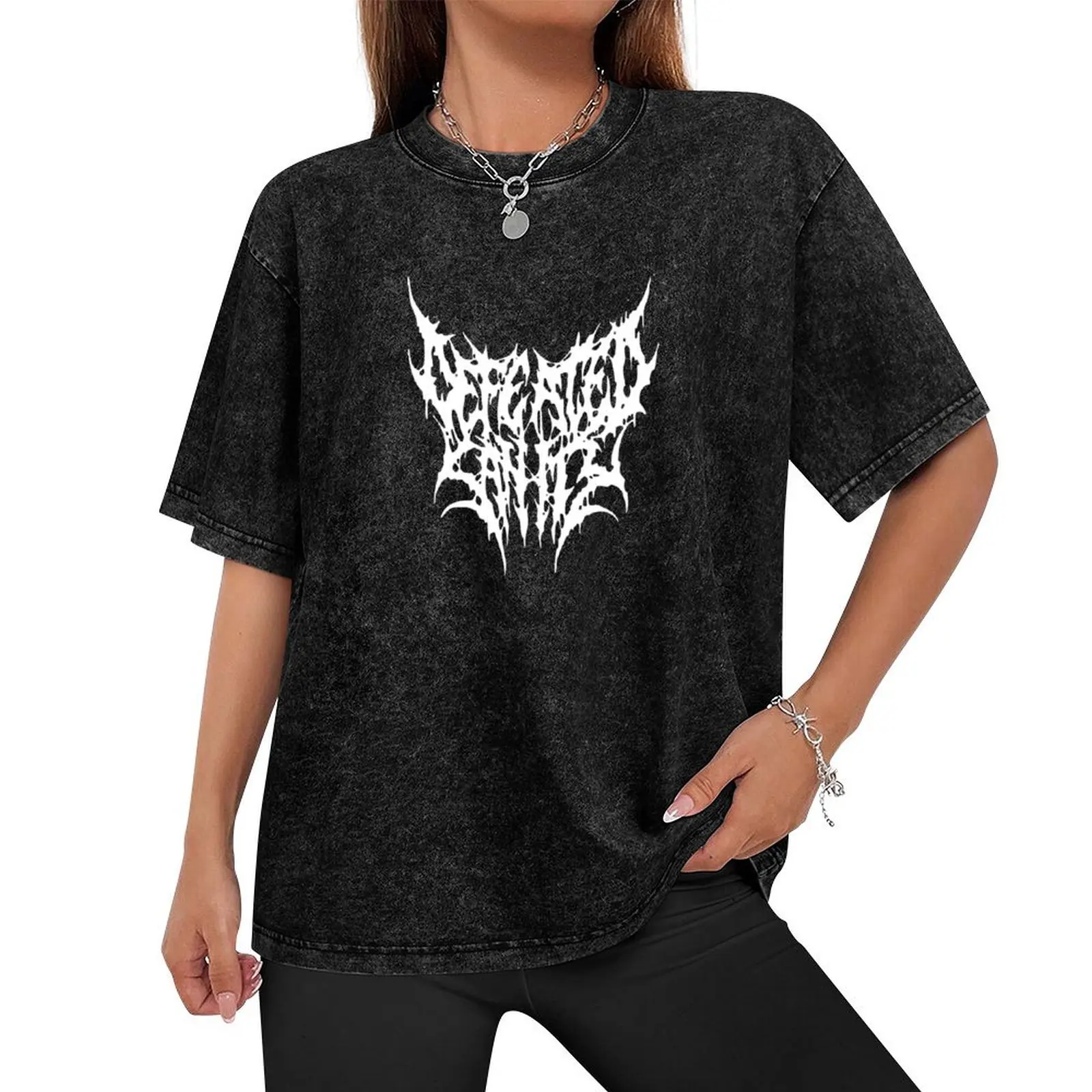 Defeated Sanity T-Shirt baggy shirts clothes graphic shirts plain Men's cotton t-shirt