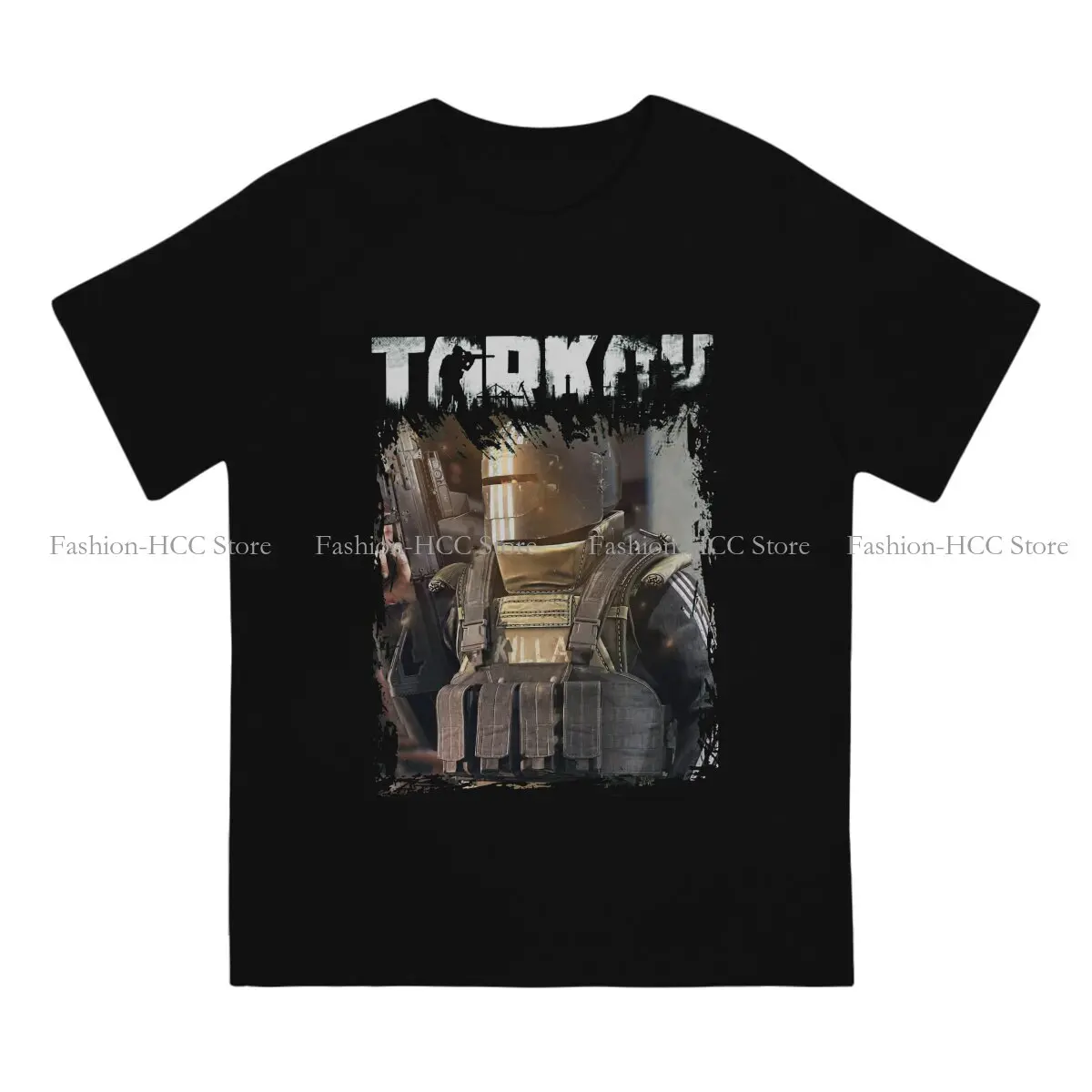 Killa Essential Hip Hop Polyester TShirt Escape From Tarkov Game Creative Tops Casual T Shirt Men