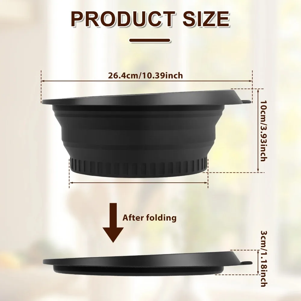 Foldable Face Ice Bath Bowl Facials Plunge Washbasin Silicone Portable Travel Home Skincare Ice Facials Bath