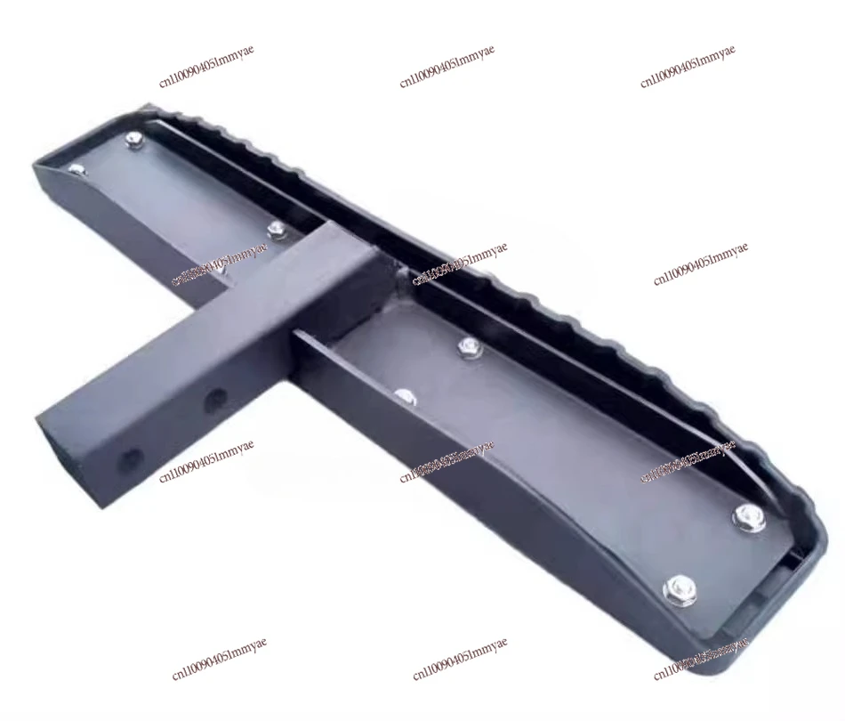 Metal steel modified square mouth pedal trailer bar quick plug rear pedal