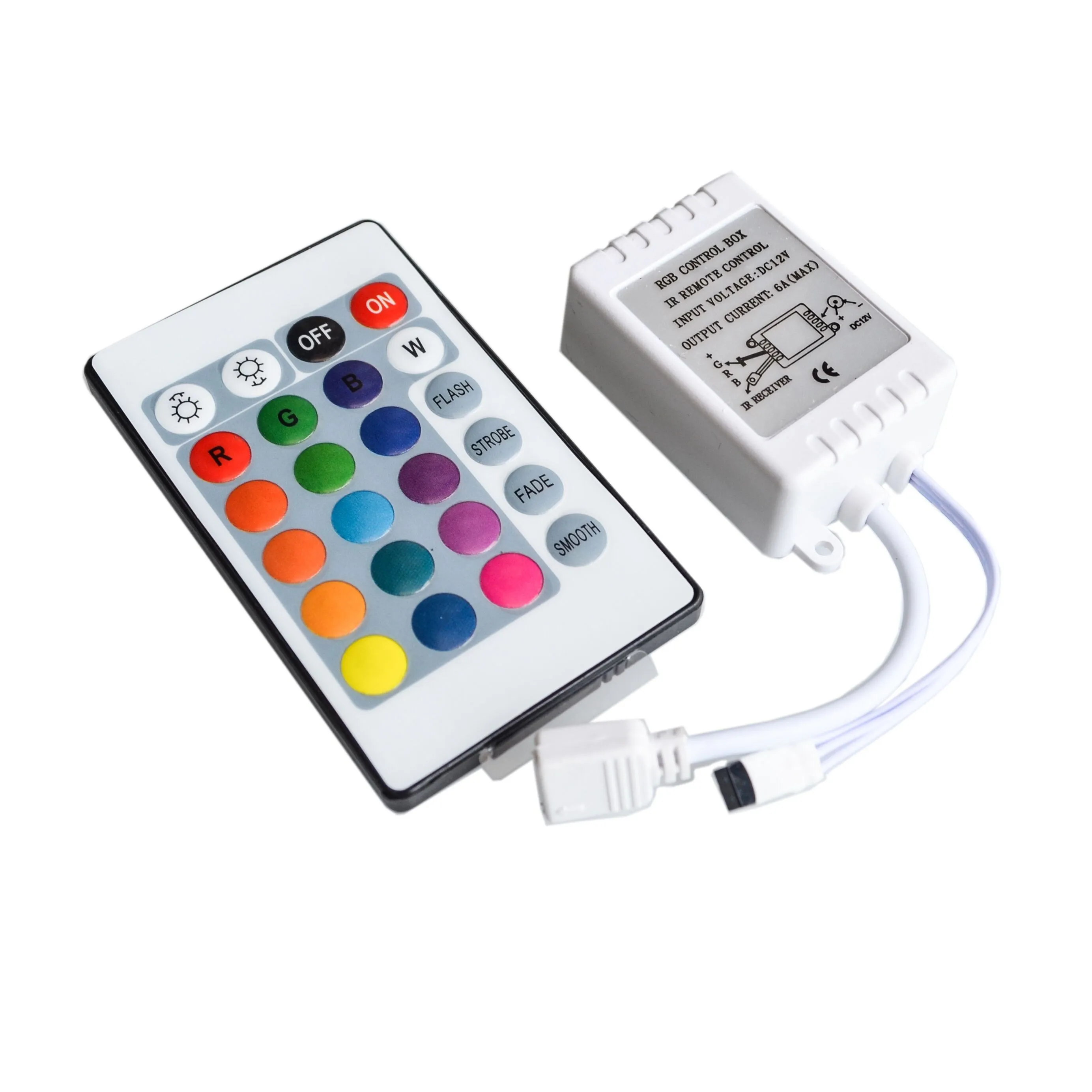 Mini 3 /24 / 44 Key IR RF USB RGB Remote Wireless LED Controller Dimmer Dynamic Mode Infrared For RGB 3528 5050 LED Strip Lights