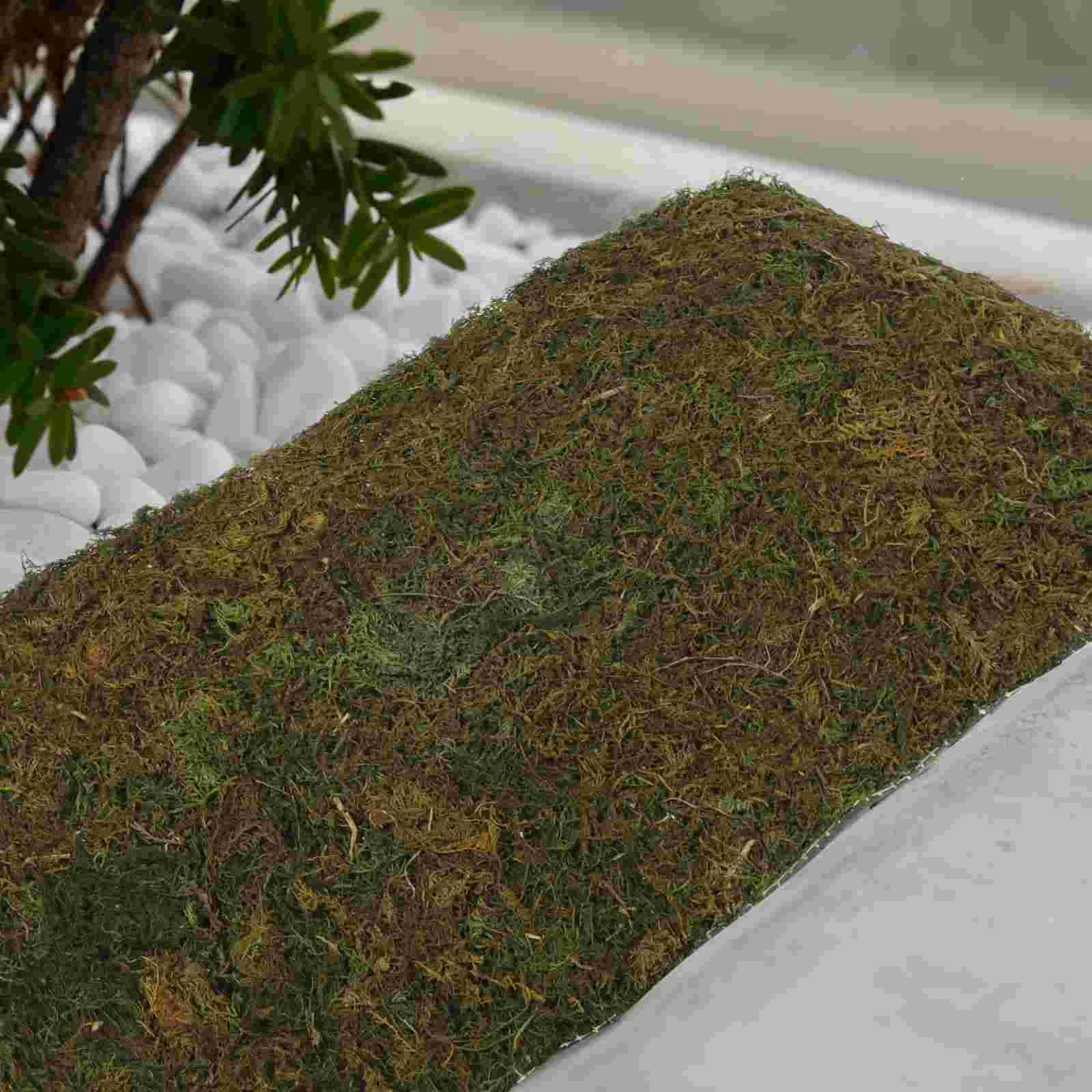 Moss Artificial Pad Plants Window Realistic Turf Simulated Fake Grass for Landscaping Micro Landscape Scene Carpet