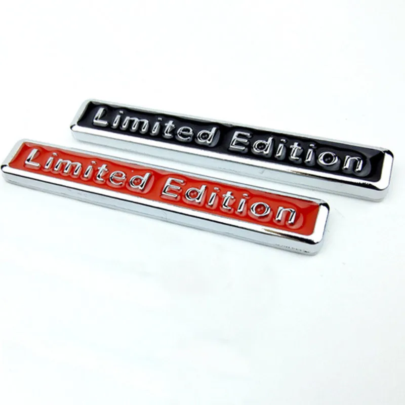 3D Metal Limited Edition Auto Car Sticker Badge Decal For SUZUKI S-cross Ertiga Swift jimny grand SX4 Vitara Kizashi