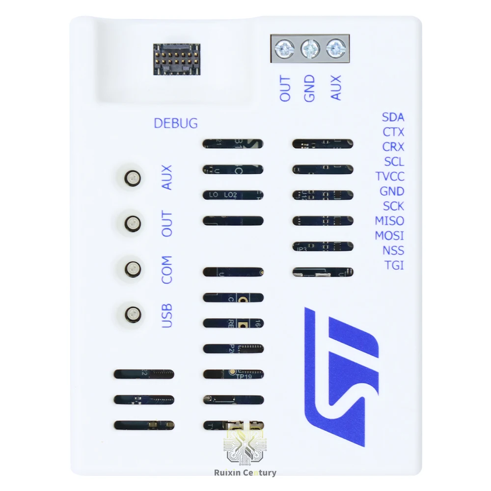 FOR ST STLINK-V3PWR In-Circuit Debugger Programmer Probe SMU 1.6-3.6V 500mA 100kSPS USB Type-C for STM32 Power Profiling Genuine
