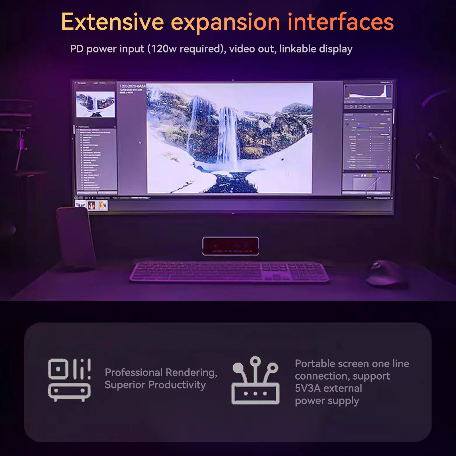 Adreamer Mini PC CPU AMD R7 7840HS 16G 1T DDR5 5600MHZ M.2 NVMe PCIE 4.0 Wifi6E Bluetooth 5.2 Windows 11 For Office Business