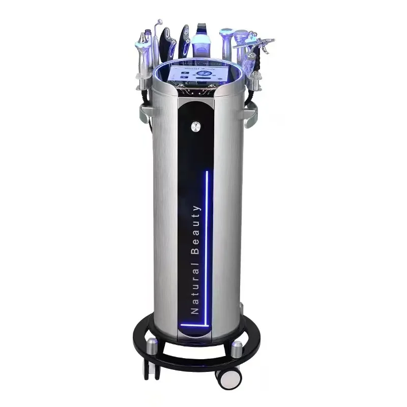 

Hydra Microdermabrasion Machine 10 in 1 Hydro Dermabrasion Facial Instrument Aqua Peeling Salon Face Lifting Machine Model HYDRA