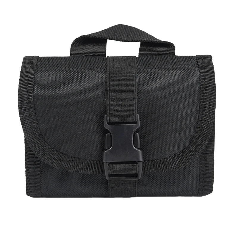 Tactical 14 Rounds Hunting Pouch Gun Bag Foldable Nylon Magazine Pouches Outdoor Shooting Accessories