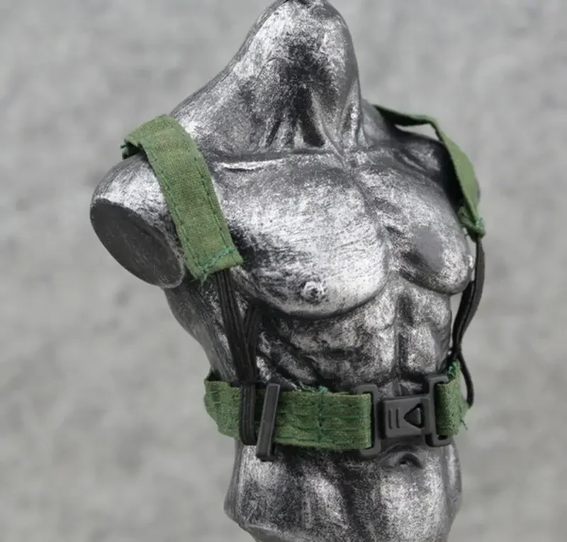 1:6 Scale Figure Accessory Green Strap Vest Belt for 12